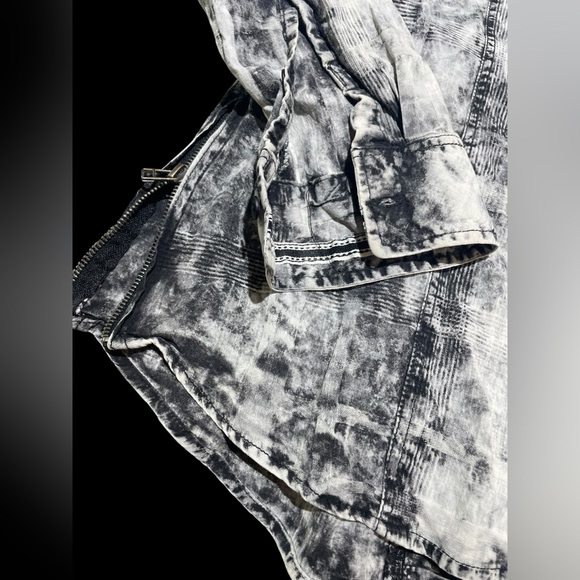 Affliction Black and White Men's Shirt M - Picture 3 of 8